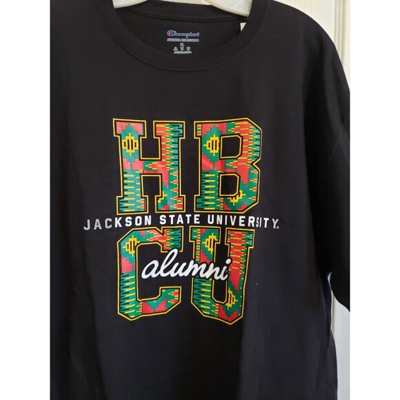 Champion Jackson State University HBCU Alumni T-Shirt XL Black - Picture 2 of 7